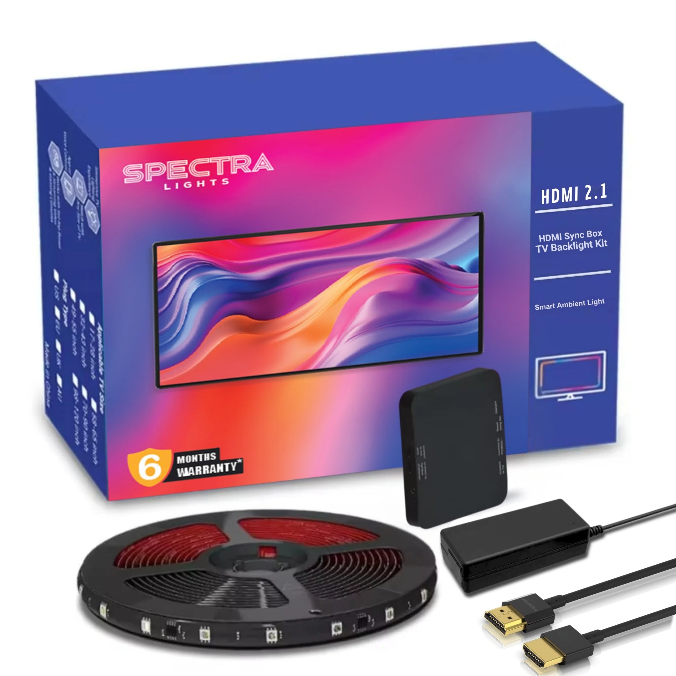 Spectra HDMI Sync Box 2.1 TV Backlight Kit