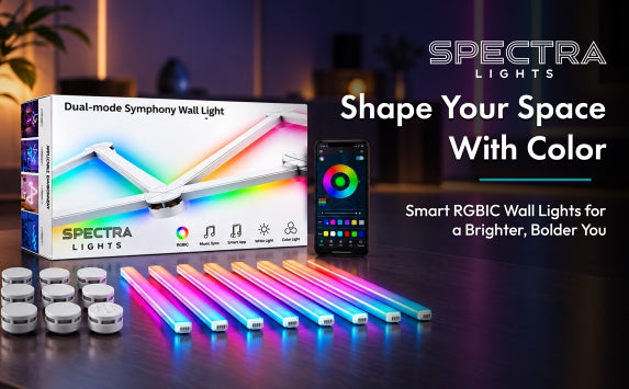 Spectra RGBIC LED Light Lines – 9-Pack