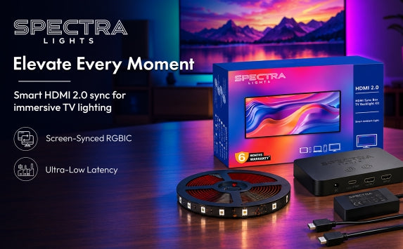 Spectra HDMI Sync Box 2.0 TV Backlight Kit