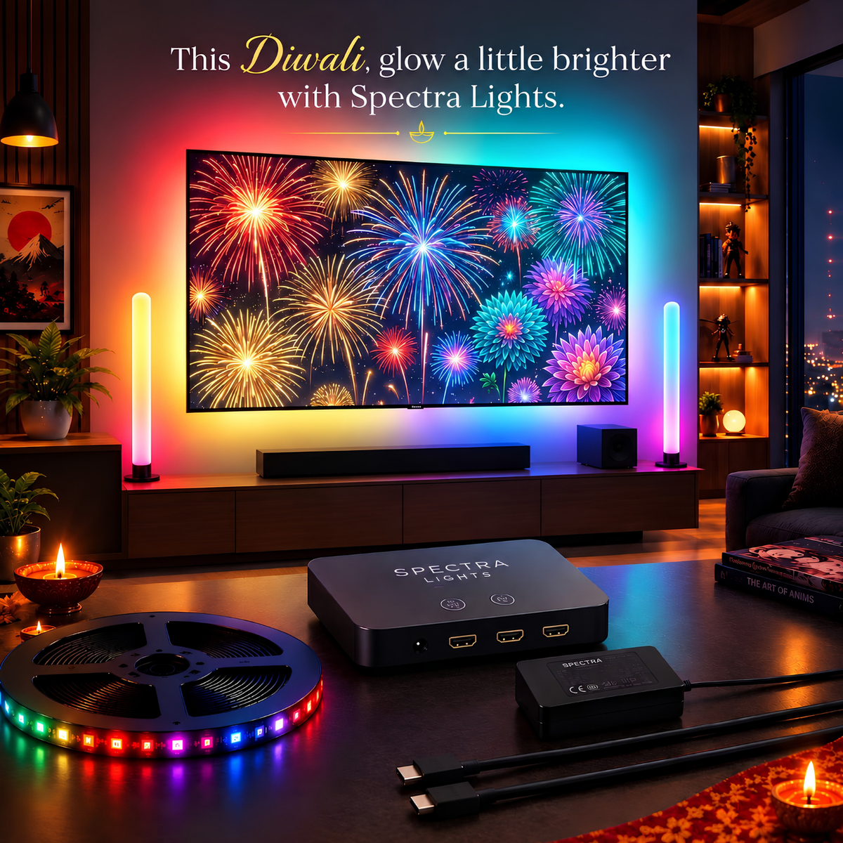 Spectra HDMI Sync Box + LED Bar