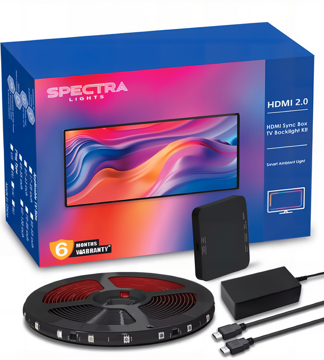 Spectra HDMI Sync Box 2.0 TV Backlight Kit