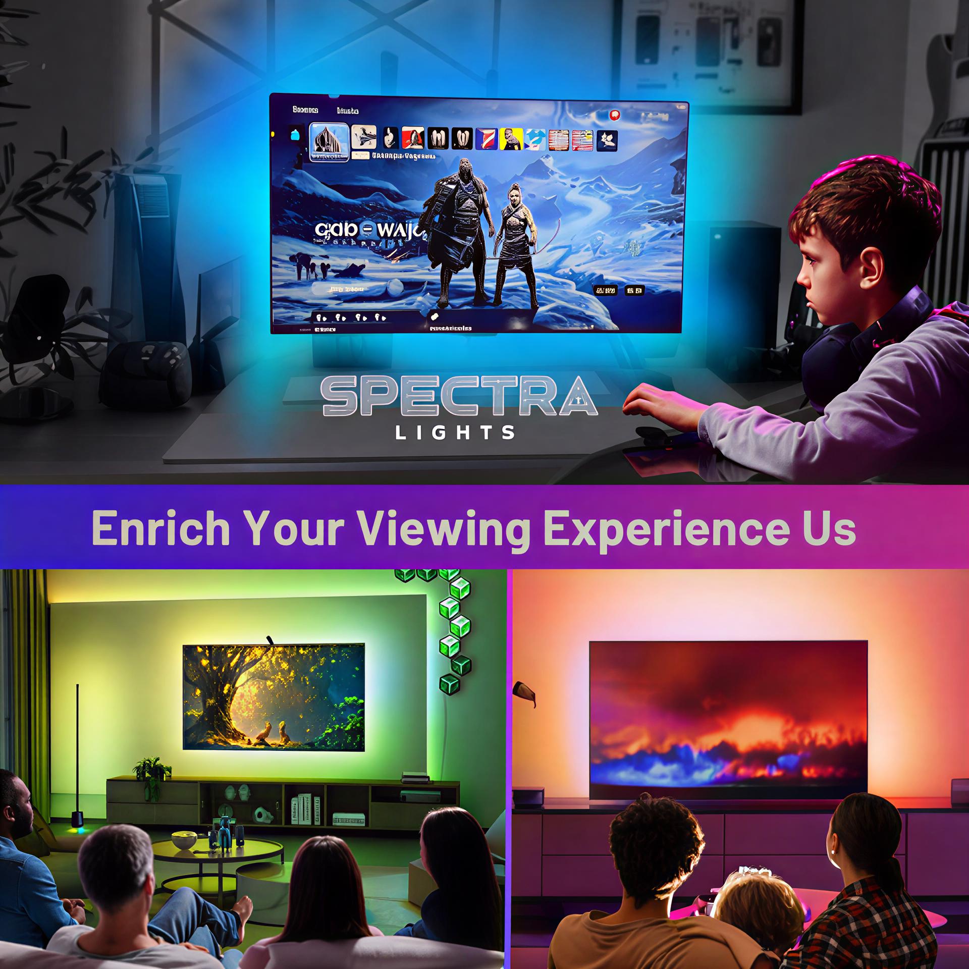 Spectra HDMI Sync Box 2.0 TV Backlight Kit